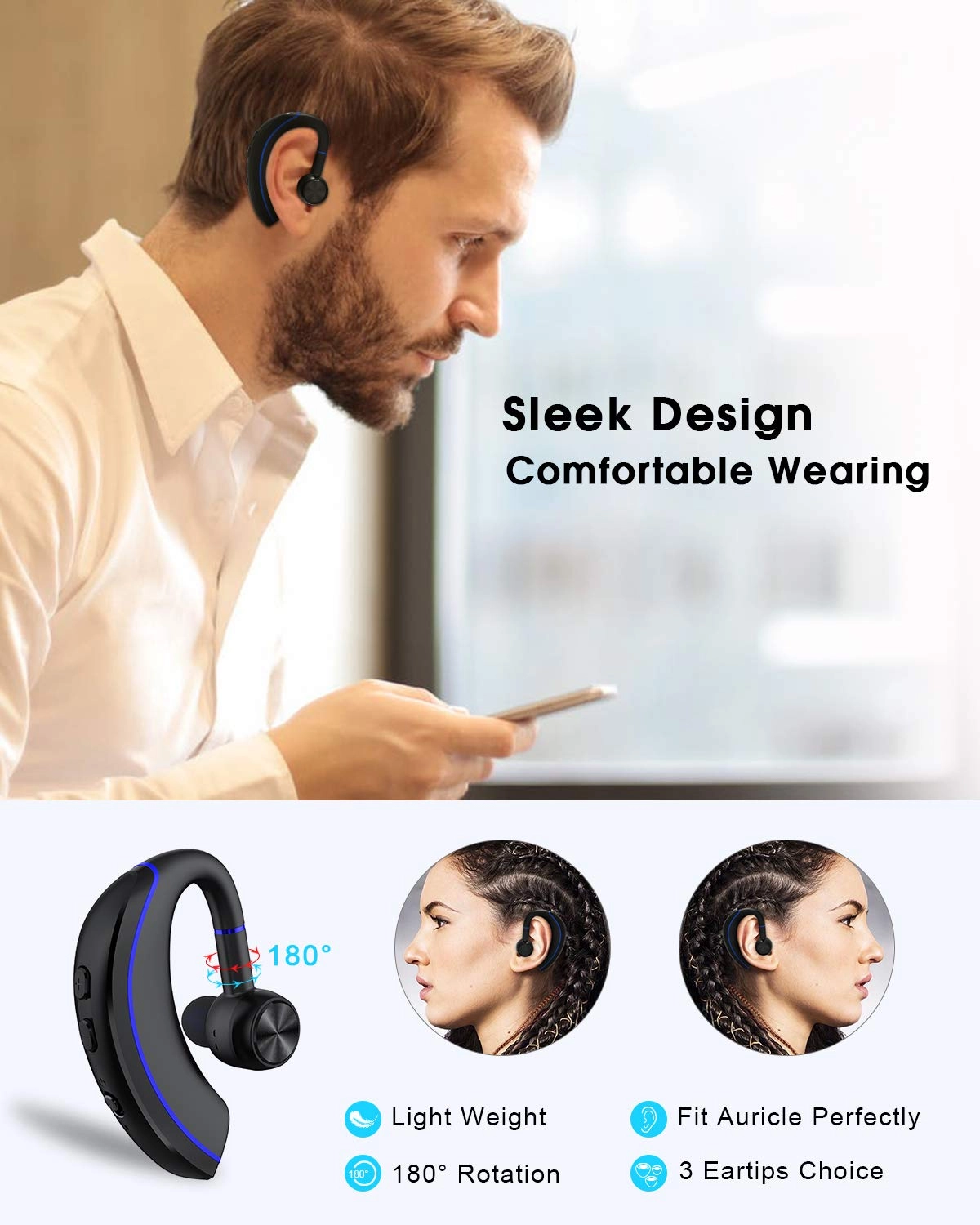 A8 Wireless Headset