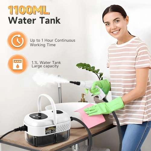 Steam Cleaner - 3.0 bar 1100 ml