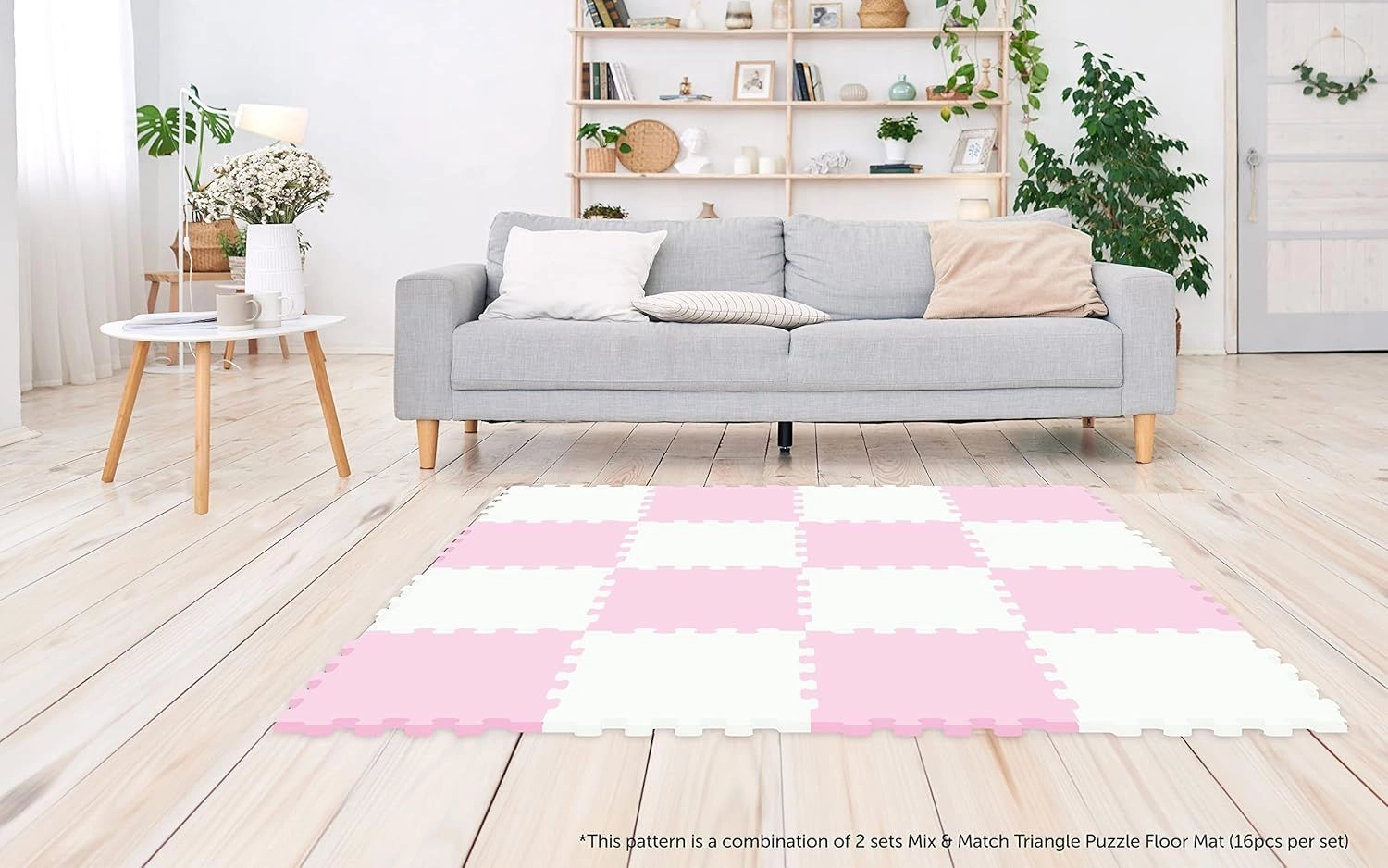 Triangle Puzzle Floor Mat - 10 Months