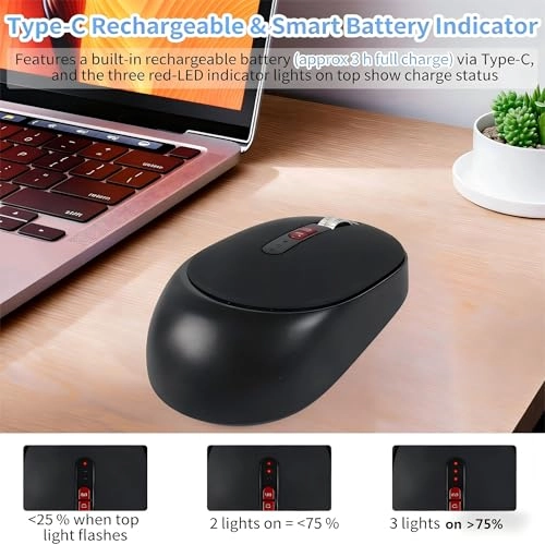 Ergonomic Vertical Mouse - Bluetooth