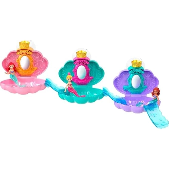 Mermaid Bath Reveal - Shell Playset Slides Ages 3+