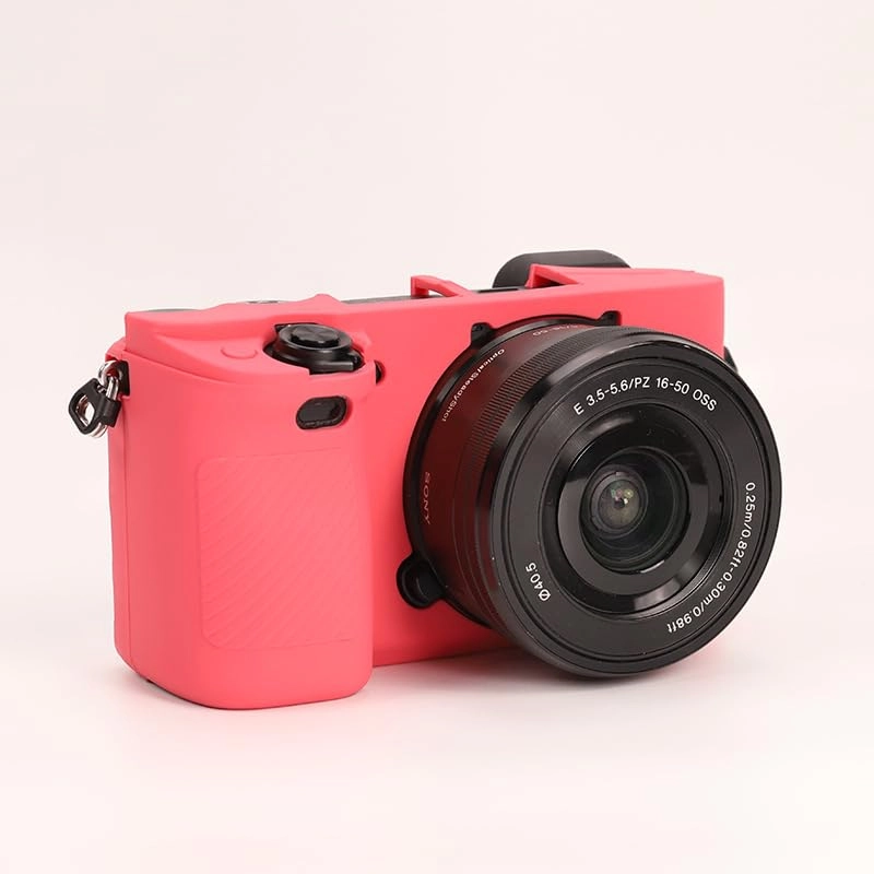 Camera Case Compatible with Sony Alpha A6100 A6300 A6400 - A6100 A6300 A6400 Soft Silicone Protective Shell