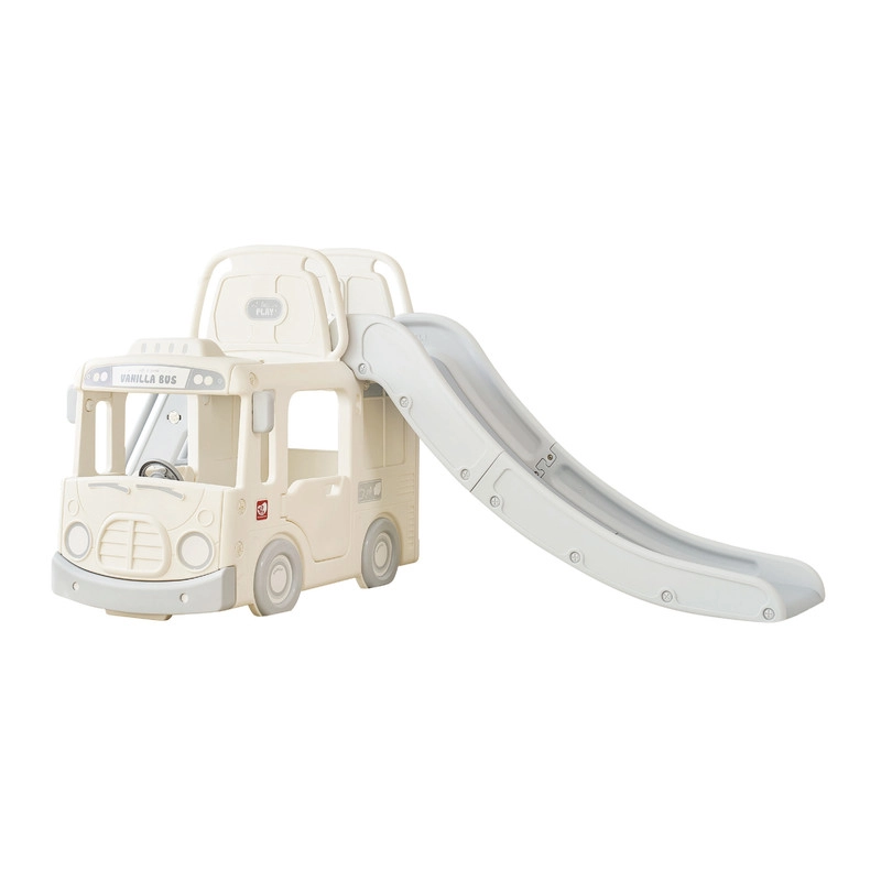 YaYa 3-in-1 Bus Slide - Beige 105 x 60 x 115 cm
