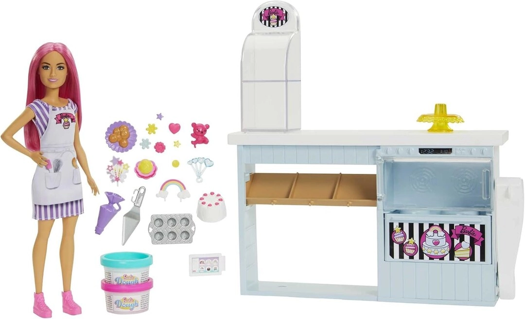 Barbie Bakery Playset - 20+ pieces