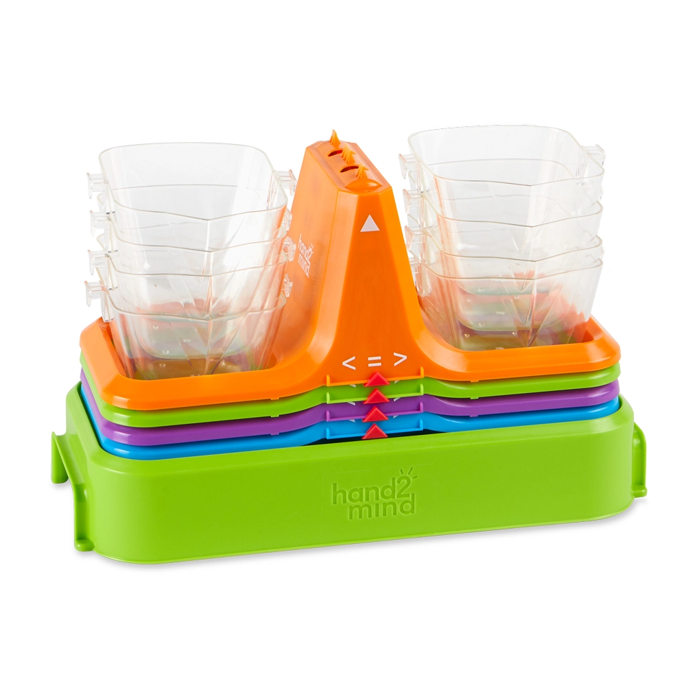 Nestable Bucket Balance Scale - 3+ 4 pieces