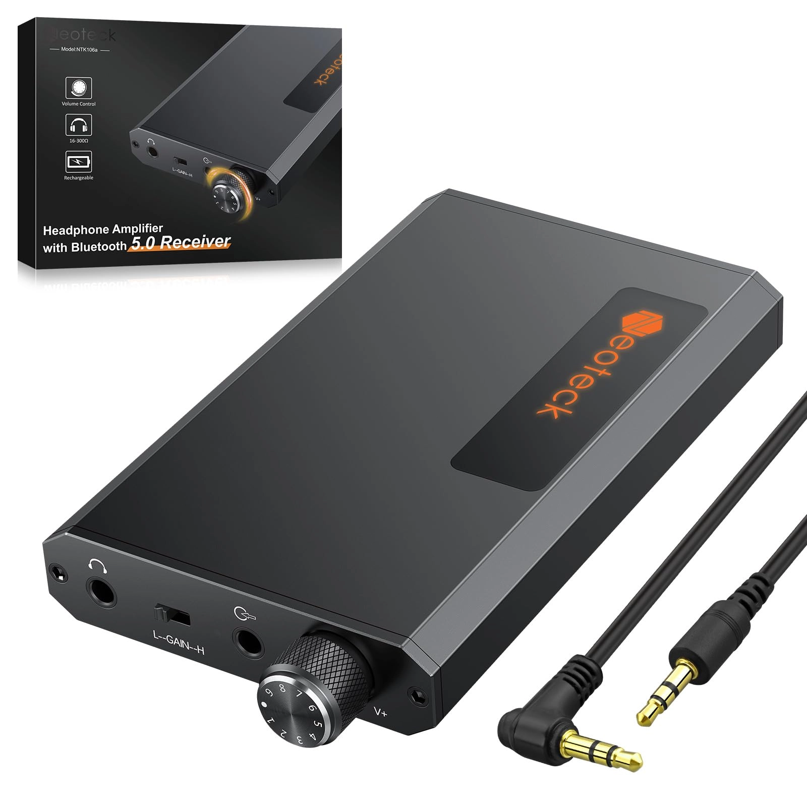 Neoteck Portable 3.5mm Headphone Amplifier