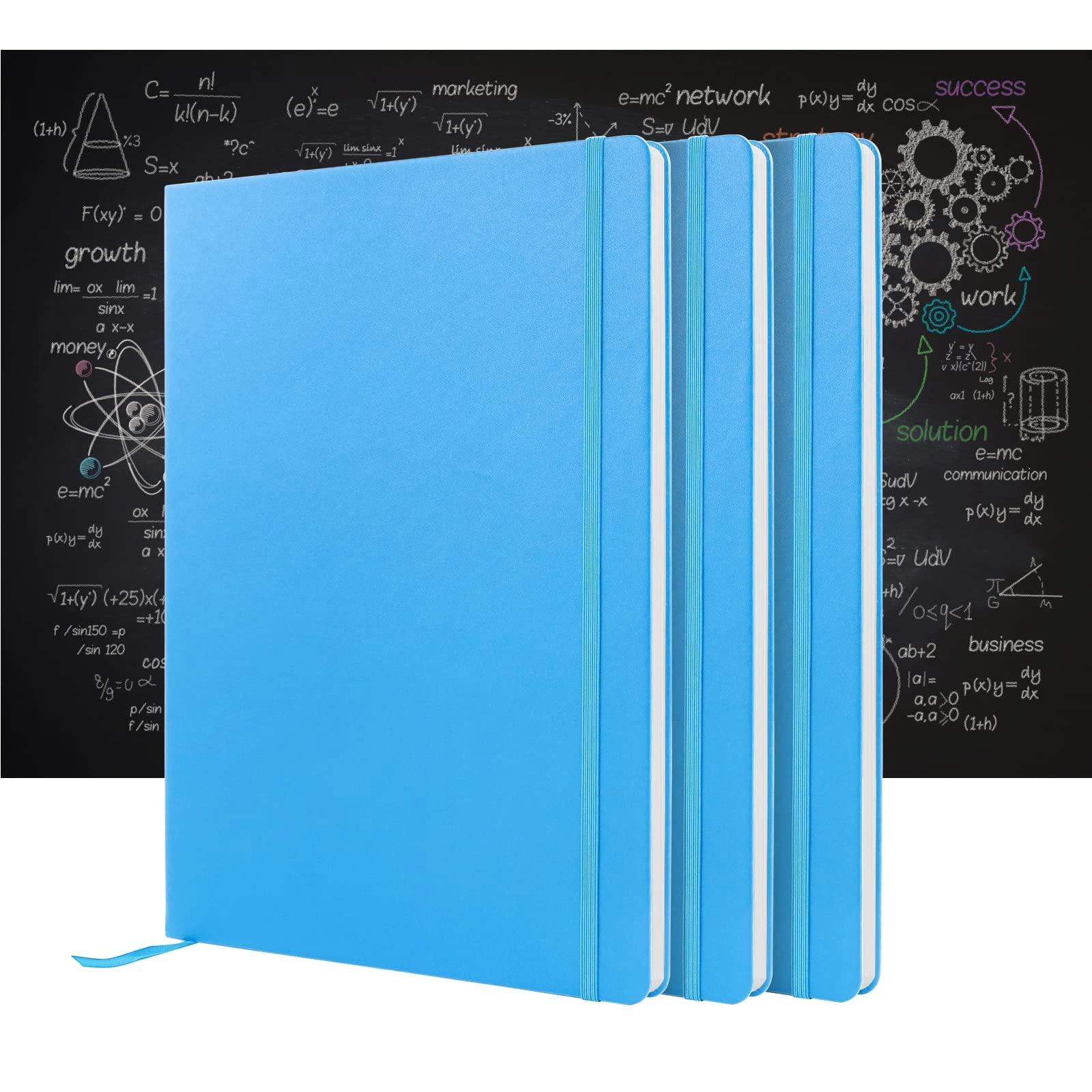Notebook A4 Hardcover - Lined 80 Sheets