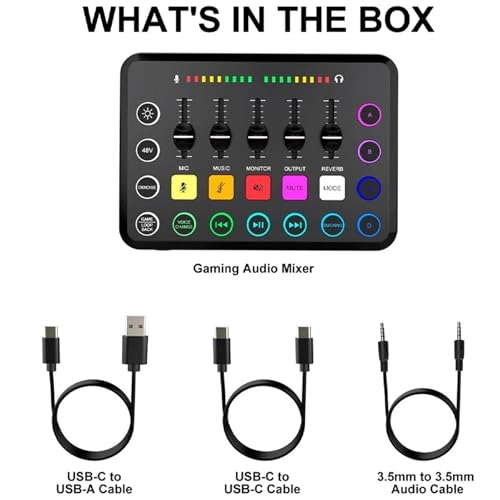 F11 Live Sound Card MC-88 USB Microphone - Dual BM 800 16 Sound Effects
