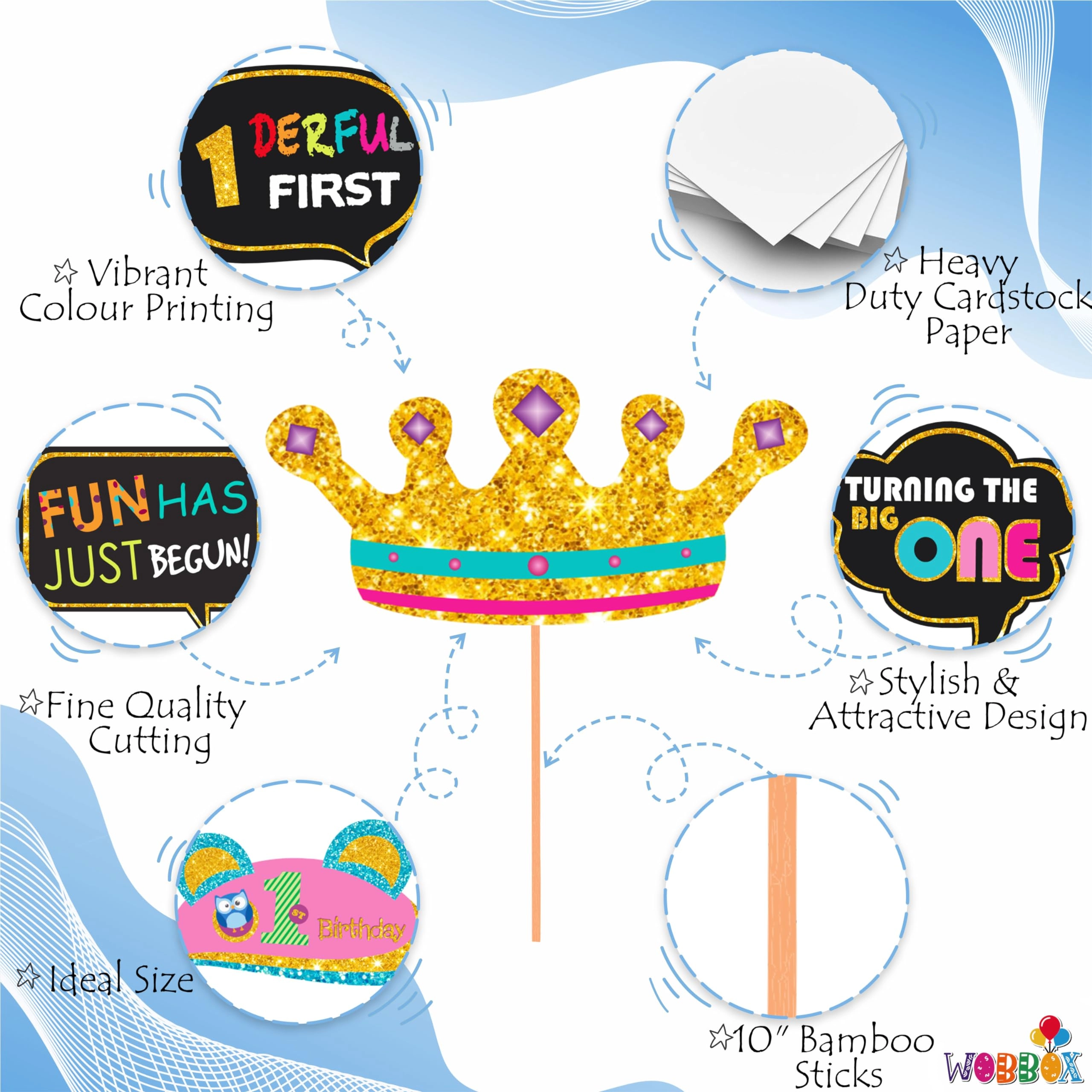 Birthday Party Props - 28 piece(s) Birthday