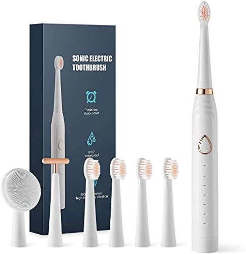 Electric Toothbrush - IPX7 USB Charging Ultrasonic 6 Modes
