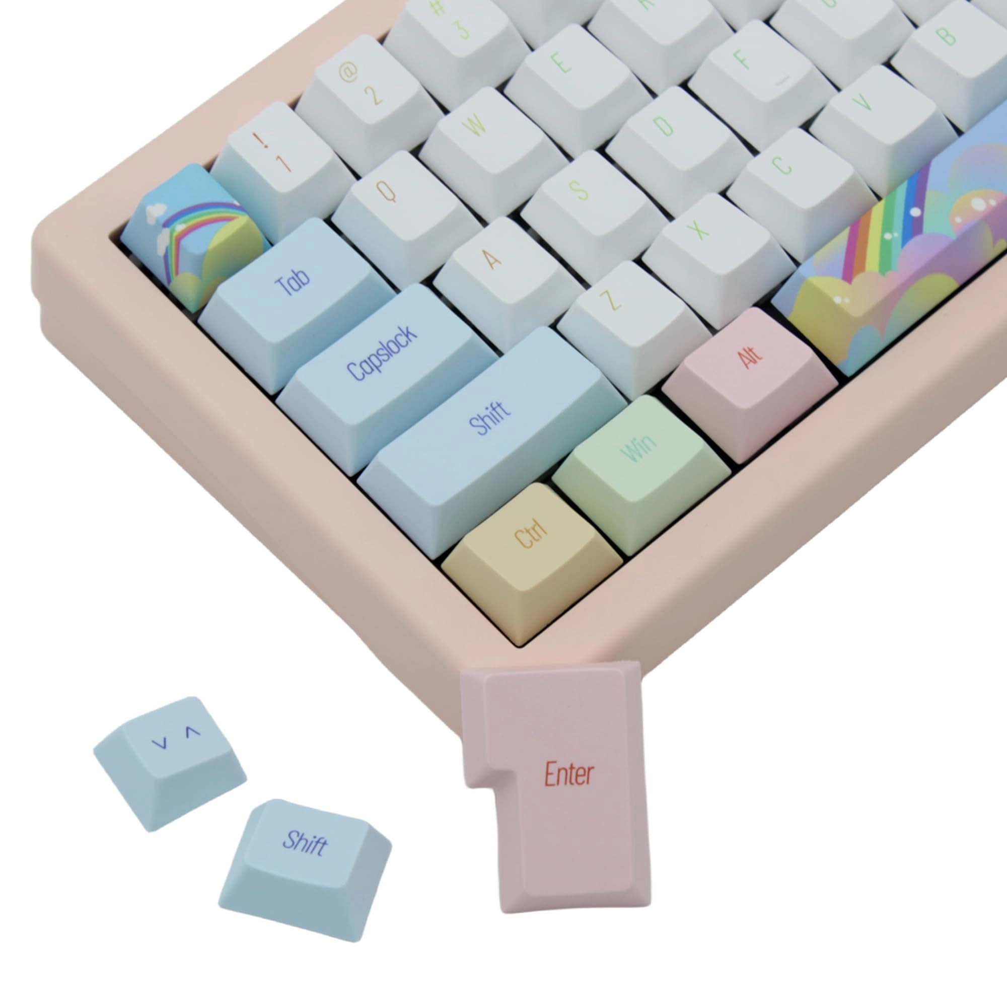Cmokifuly PBT Dye Sublimation Keycaps - ISO
