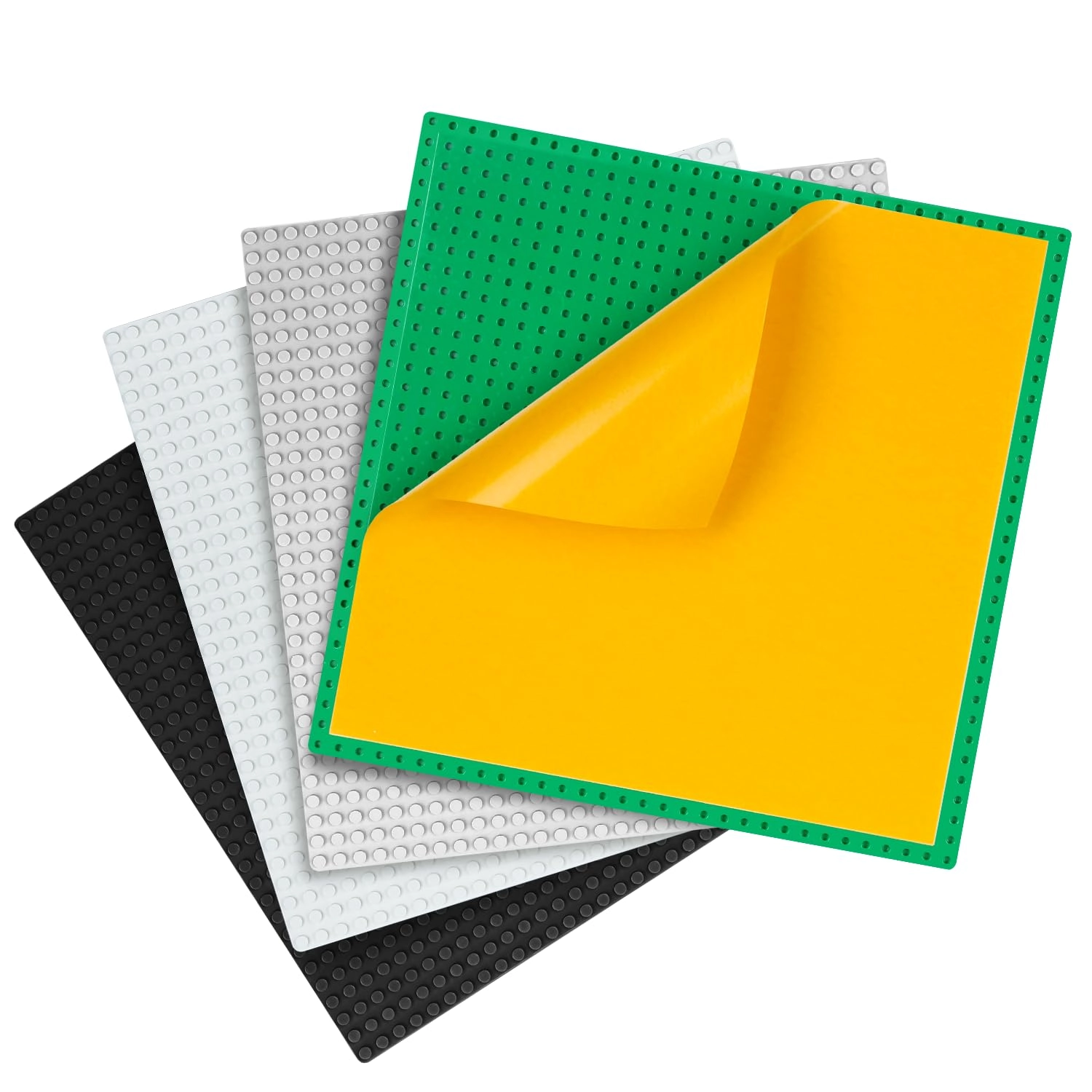 Seven Color St. Peel-and-Stick Baseplates - Architecture 4