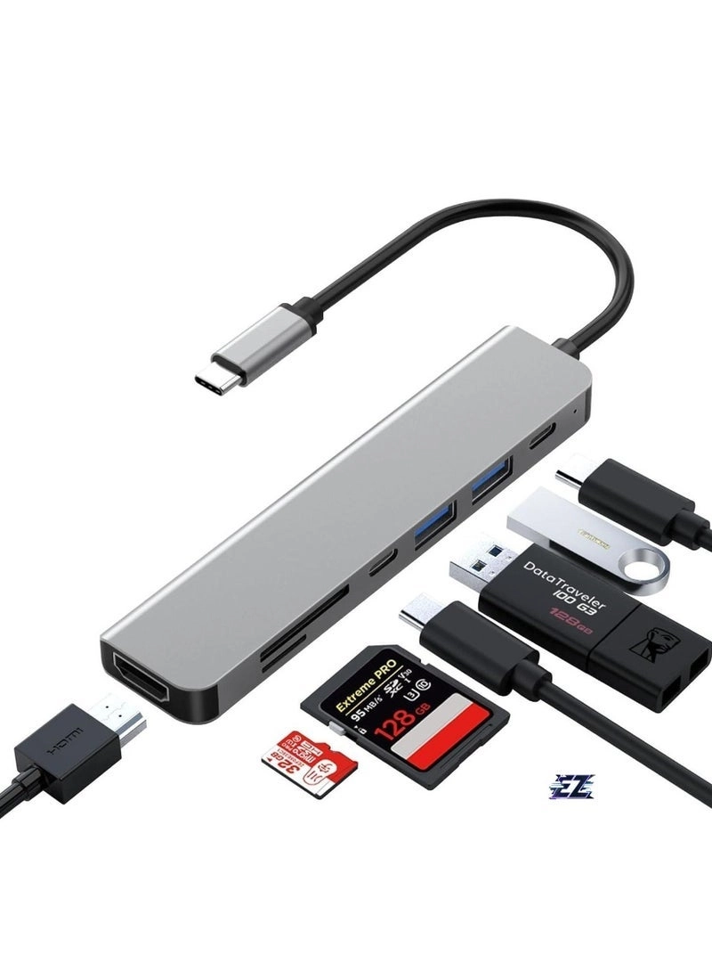 USB C Hub - 4K HDMI 100W PD