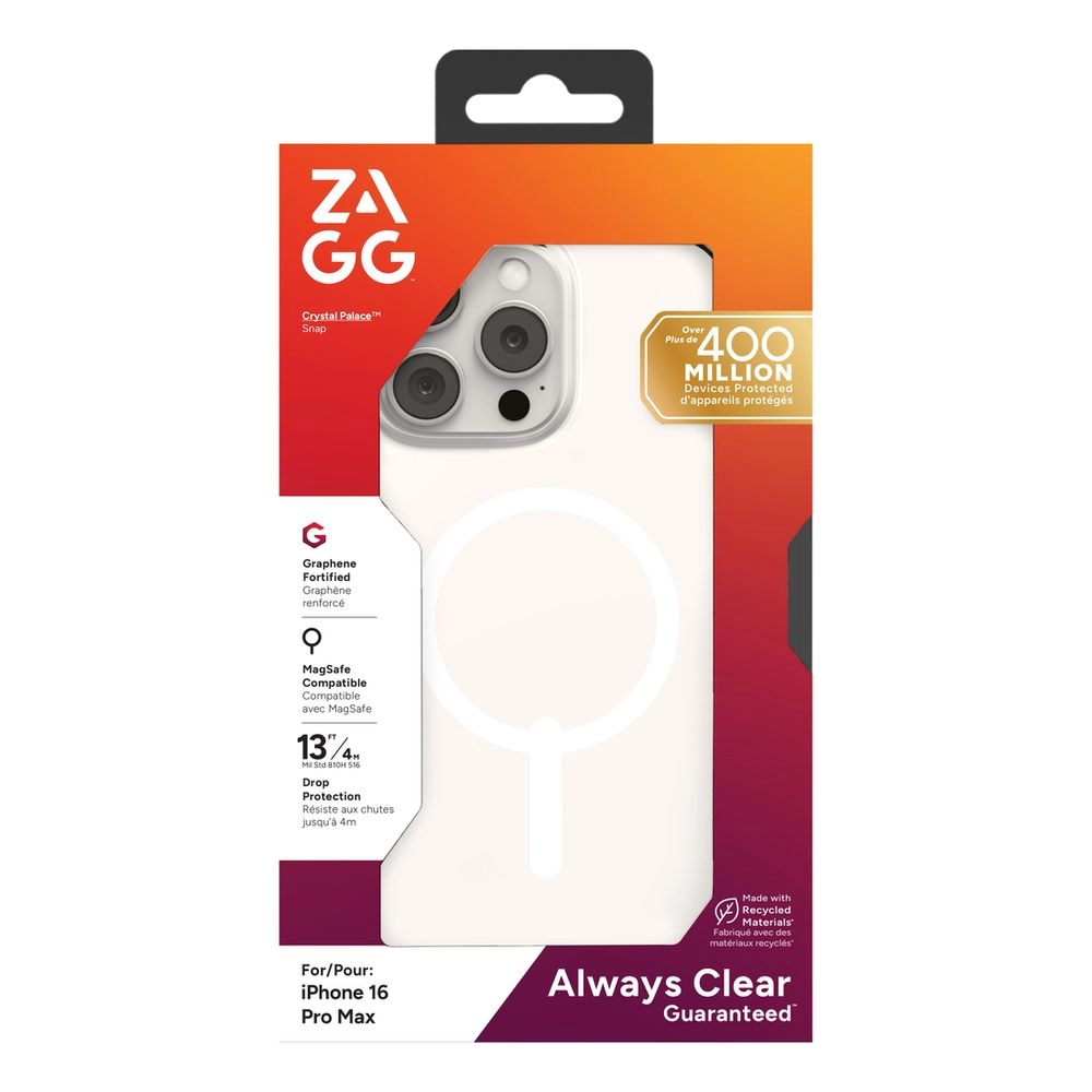 Crystal Palace Snap Cases for Apple iPhone 16 Pro Max - Graphene