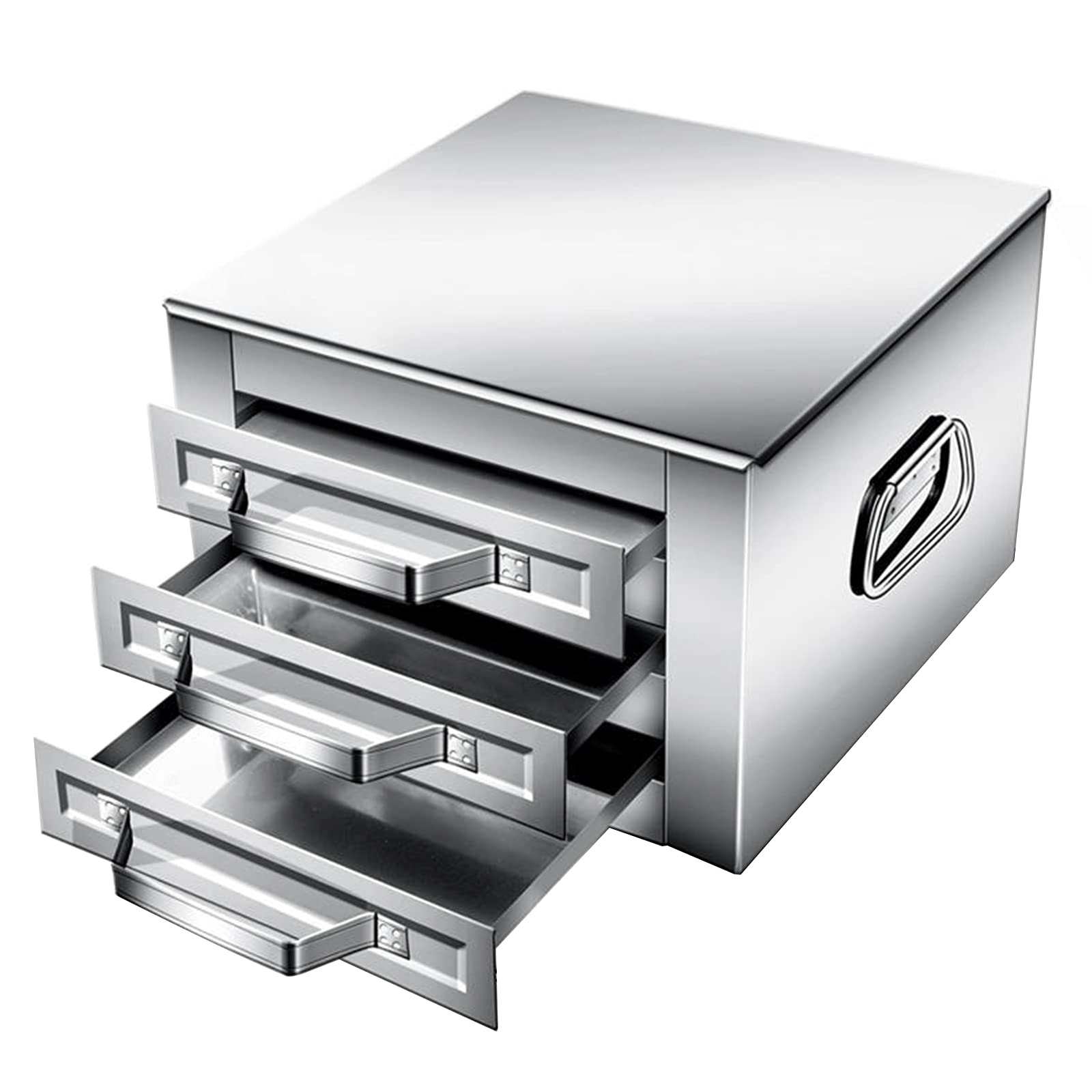 Rice Noodle Roll Food Steamer - 3 Trays Stainless Steel