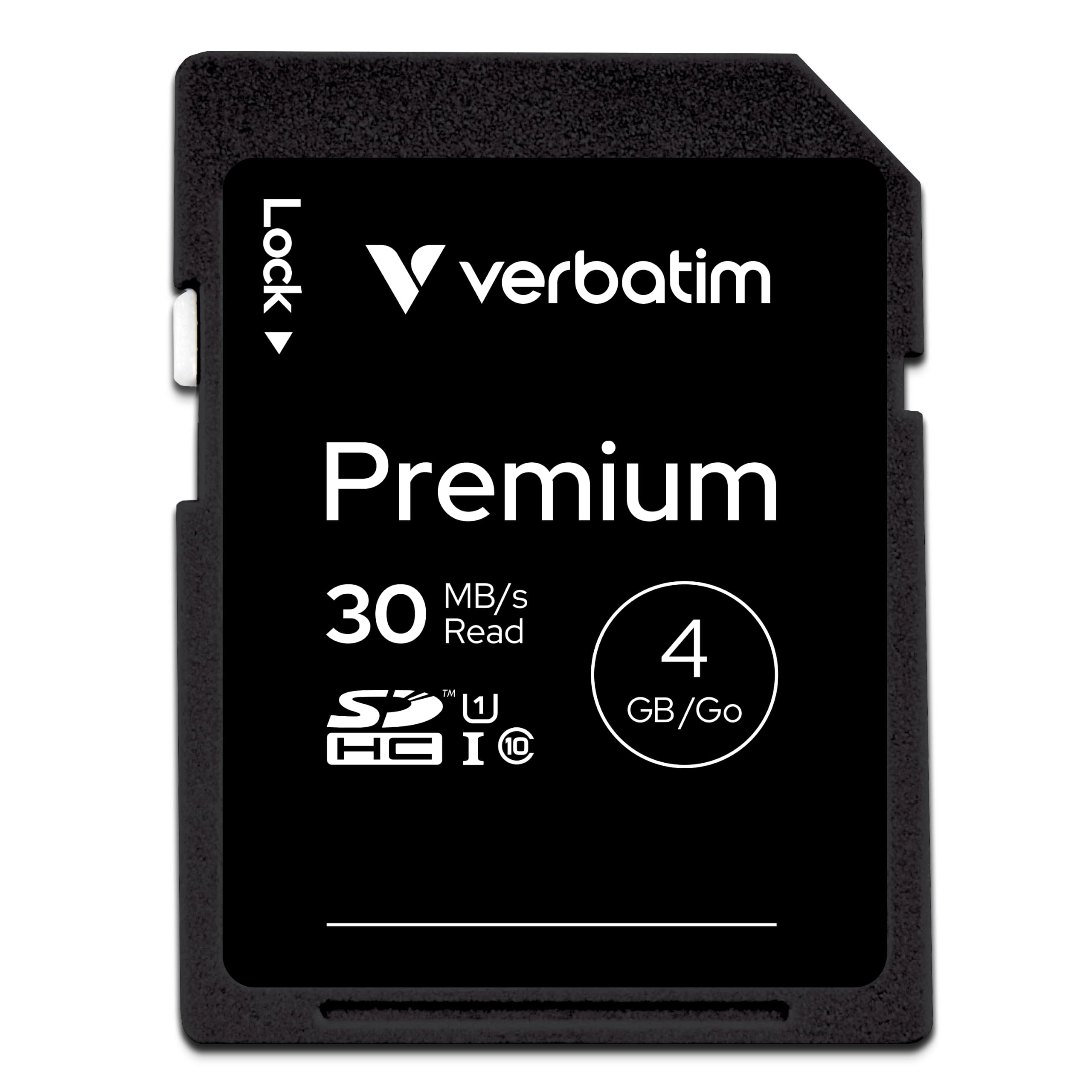 Verbatim Premium SDHC Memory Card - 4GB