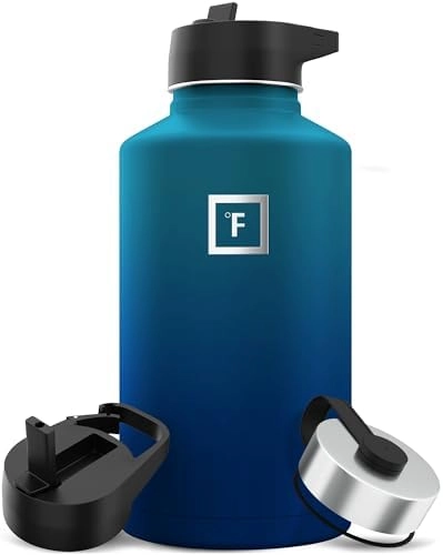 Sports Water Bottle Vacuum Insulated Stainless Steel