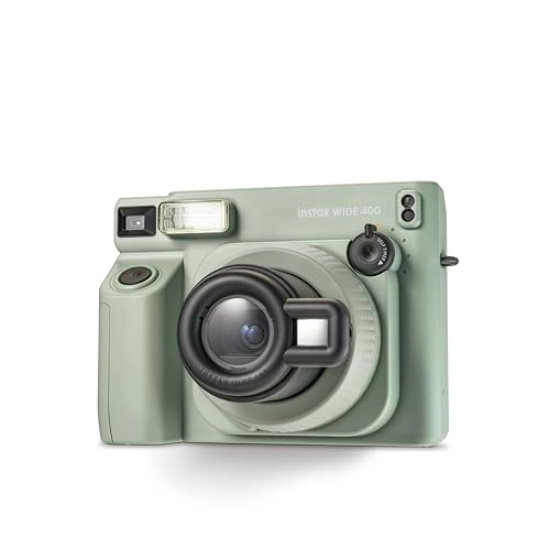 Instax Wide 400 - Sage Green + Instax Wide Instant Film - 40 Sheets