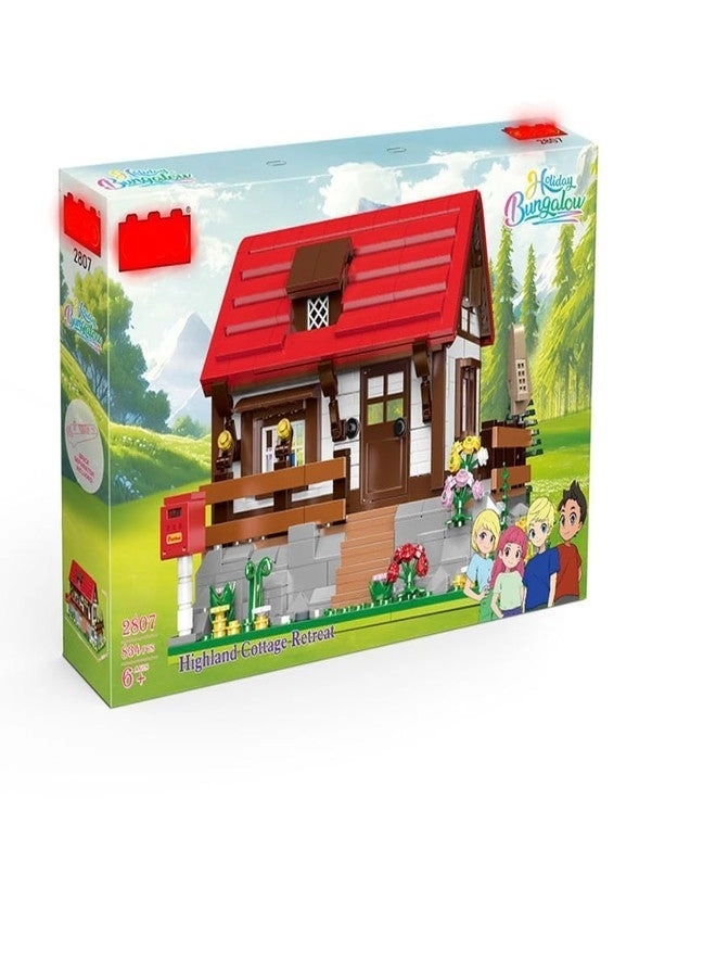 Small House Building Block Set - 834 pcs Building Blocks