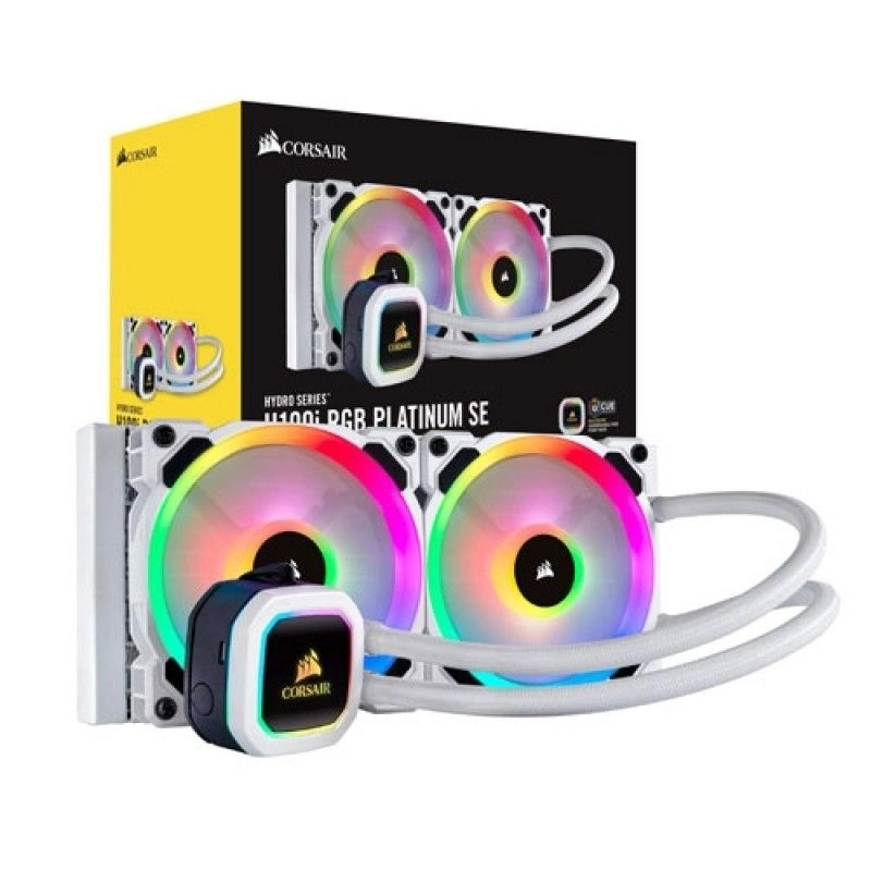 Corsair H100i RGB PLATINUM SE - 2 fan(s)