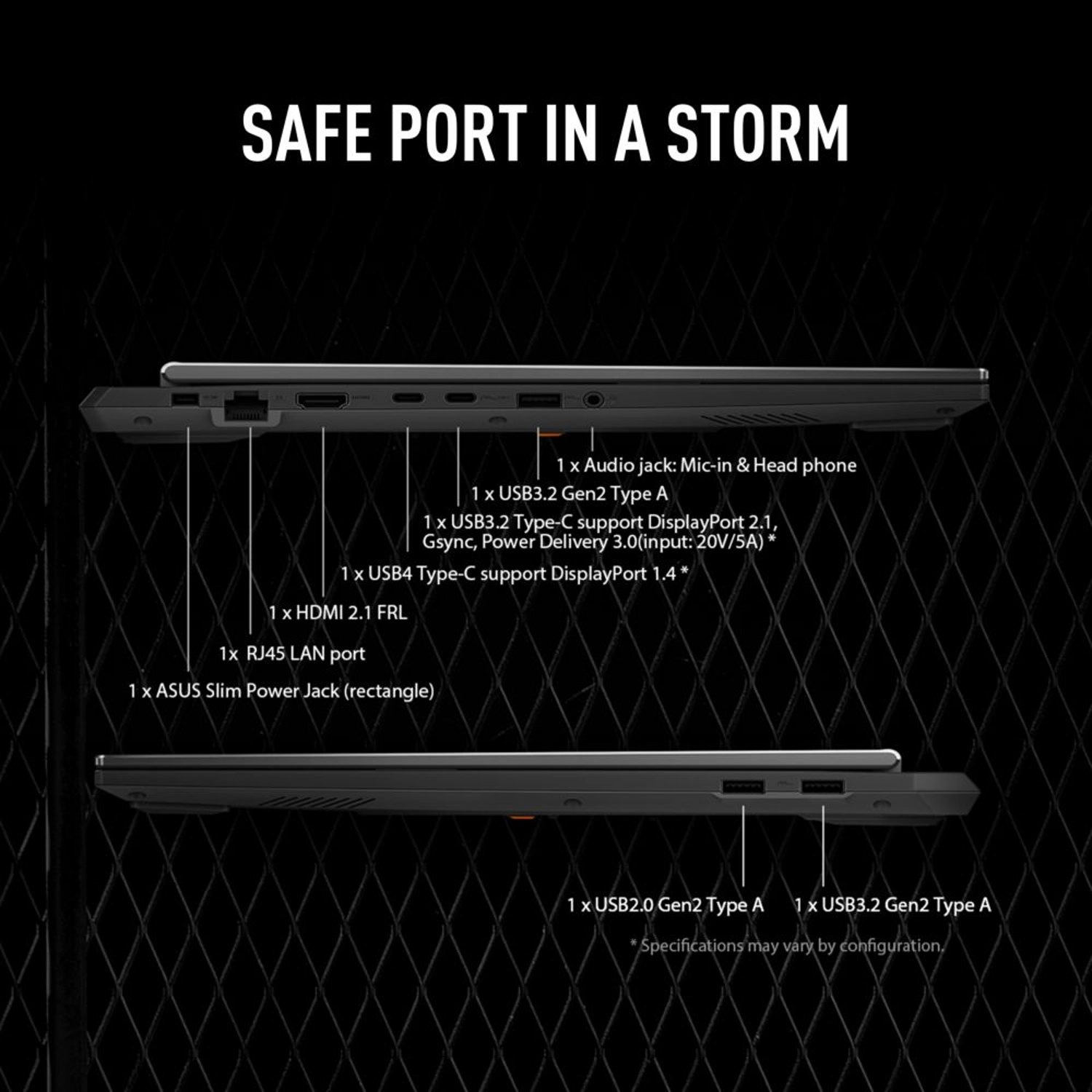 TUF Gaming A16 FA608PP - 16'' Ryzen 9-8940HX 16GB 1000 GB SSD