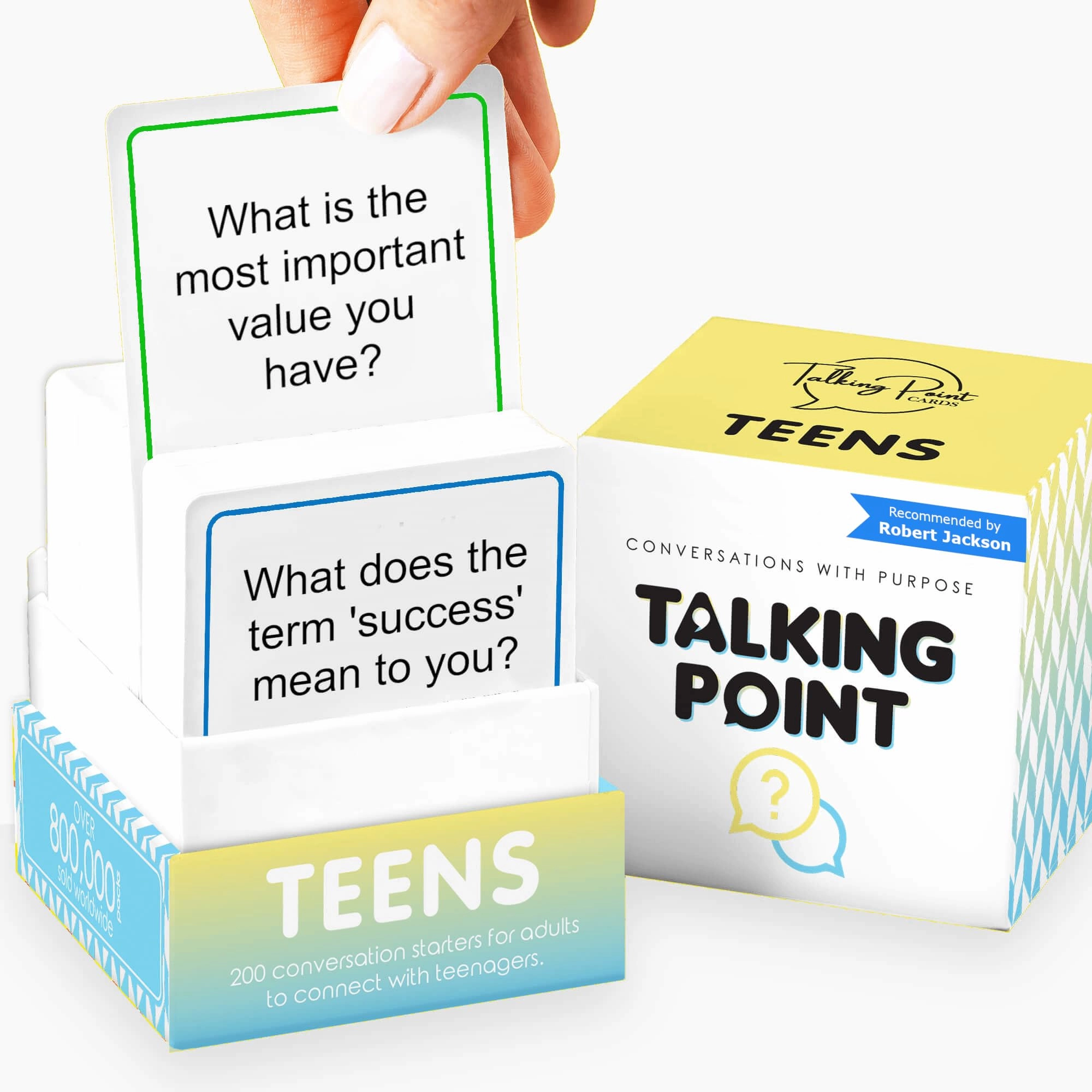 TALKING POINT CARDS Conversation Cards for Teens - 200 Cards