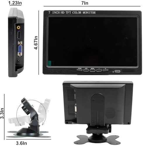 HDMI Monitor - 7 Inches