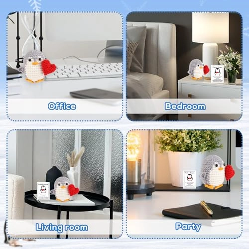 Positive Spider Penguin - 7 cm