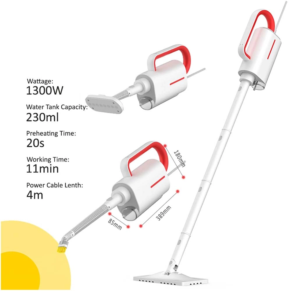 Lightweight Multi-Function Steam Cleaner - 230ml