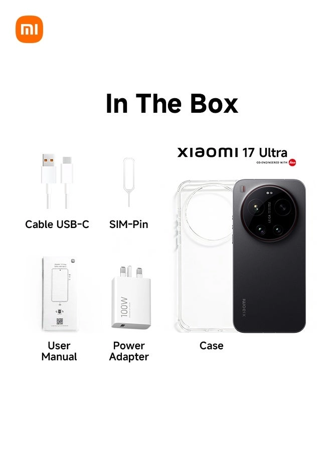 17 Ultra - 16GB 512GB + Photography Kit Pro + 3-pin Adapter