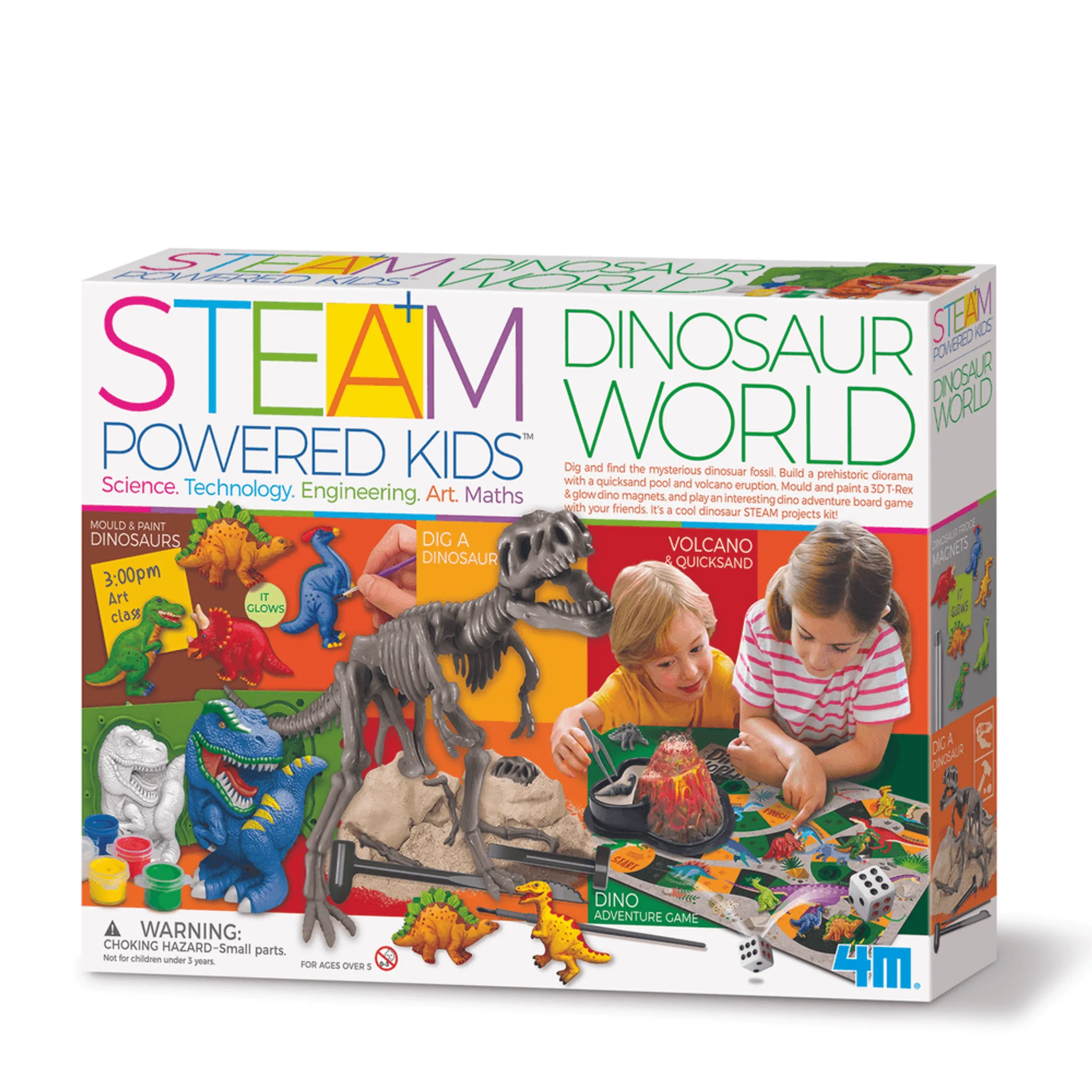 4M Dinosaur World Science Kit - 5 years+