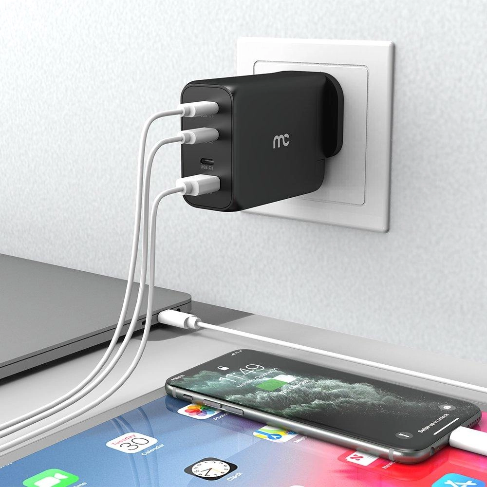 GTC-200 - 130W GaN Fast Charger 4 Ports