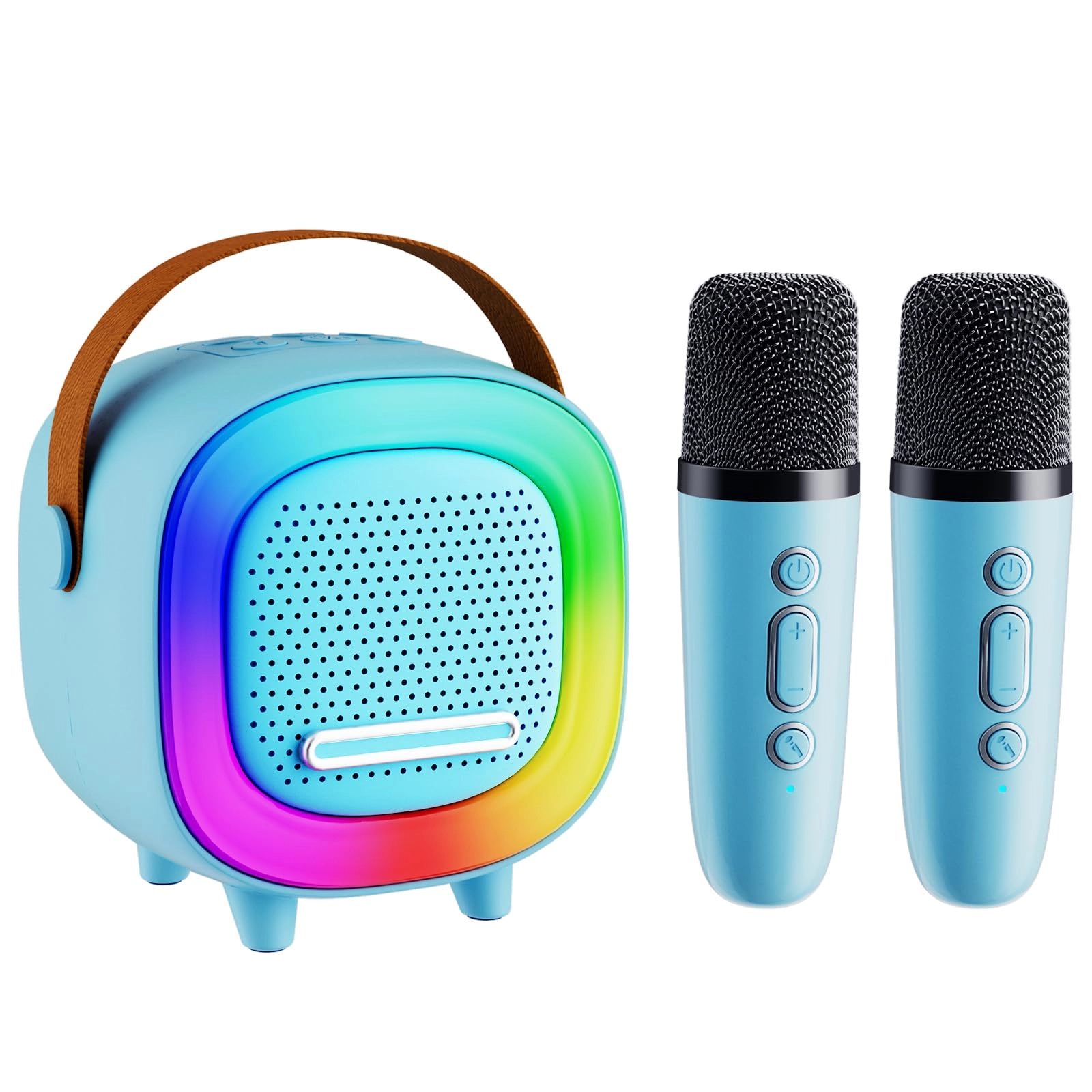 nteewahy D8 - 2 Wireless Microphones
