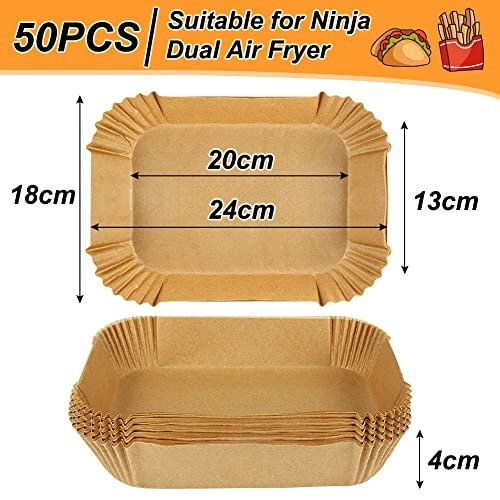 Air Fryer Paper Liners - Paper 50pcs