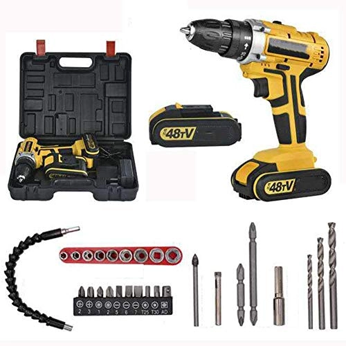 Electric Drill - 48V 1500mAh 2 batteries