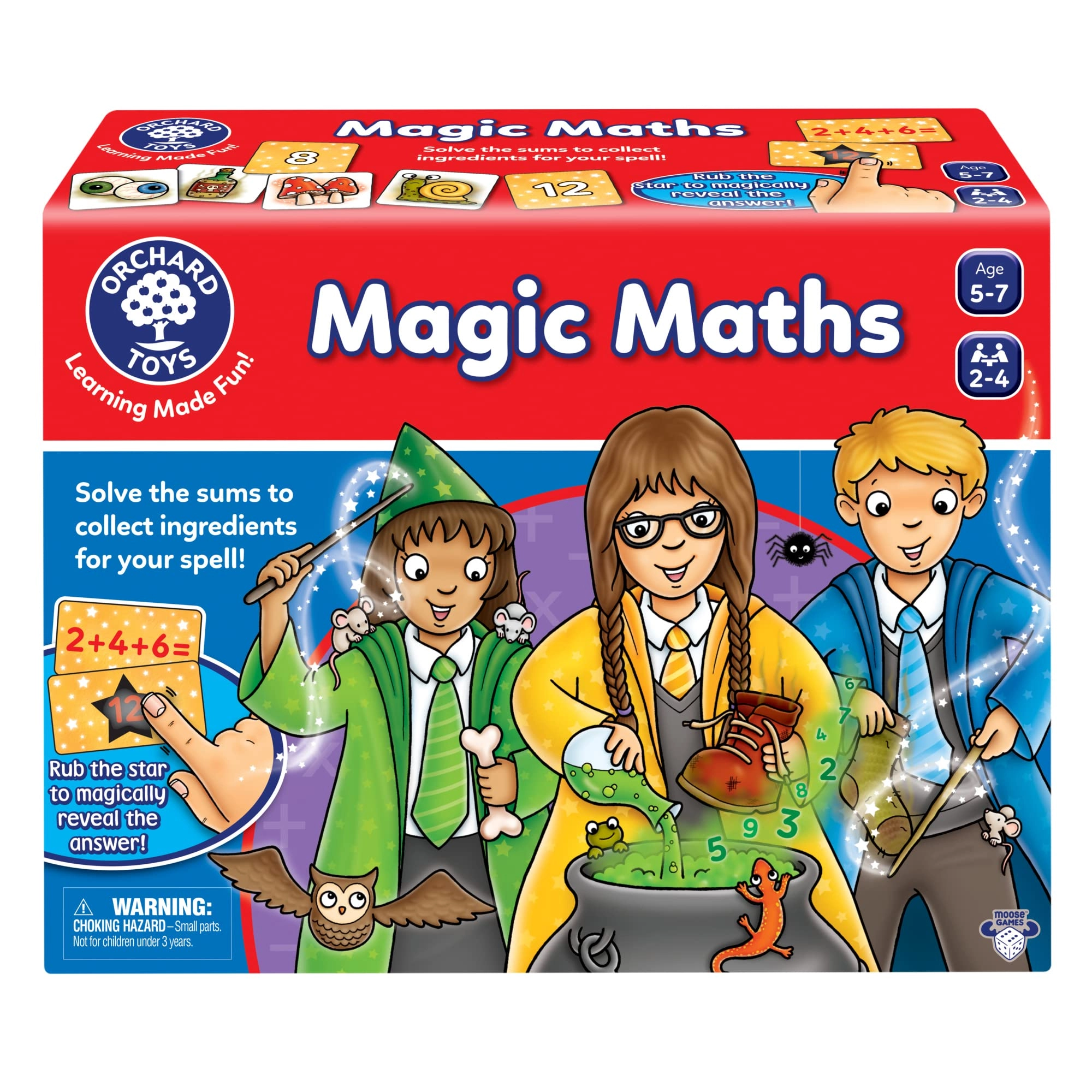 Orchard Toys Magic Maths - 5-7 64 pieces