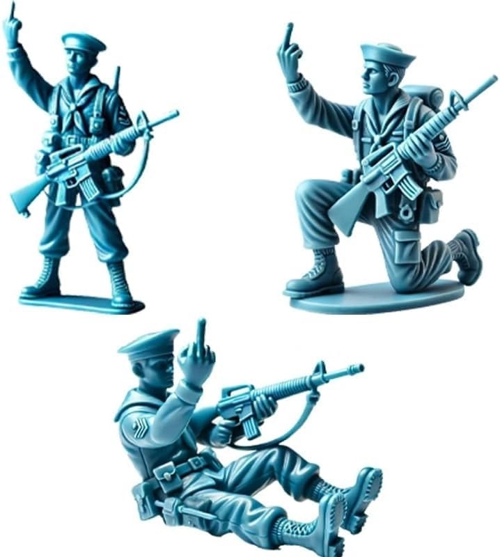 aicoyiu Funny Green Army Men - 1/3/6pcs