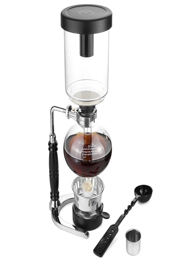 QWORK Syphon Brewer - 5-Cup 600ml Borosilicate Glass