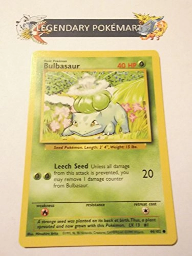 Pokemon Bulbasaur 44/102