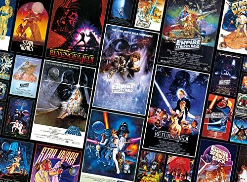 Buffalo Games Star Wars Collage Original Trilogy Posters Puzzle - 1000 pcs