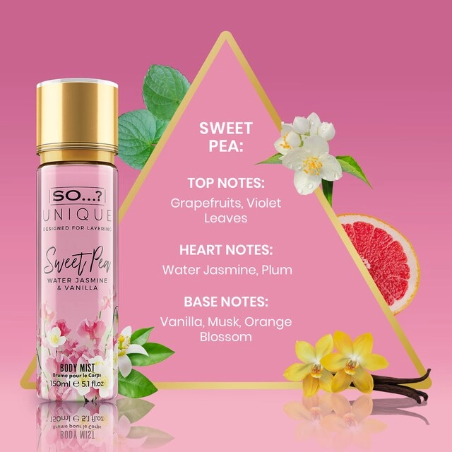 Body Mist - 150 ml Sweet Pea