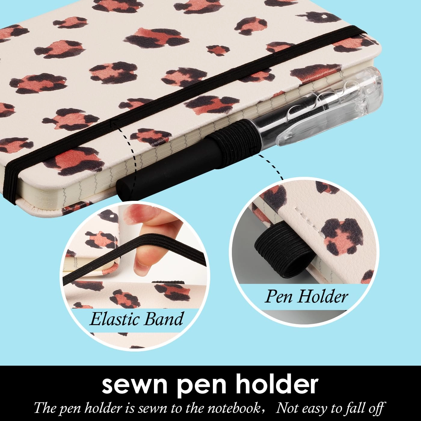 Small Notebook Journal - 68 Sheets 3 Pack Ruled
