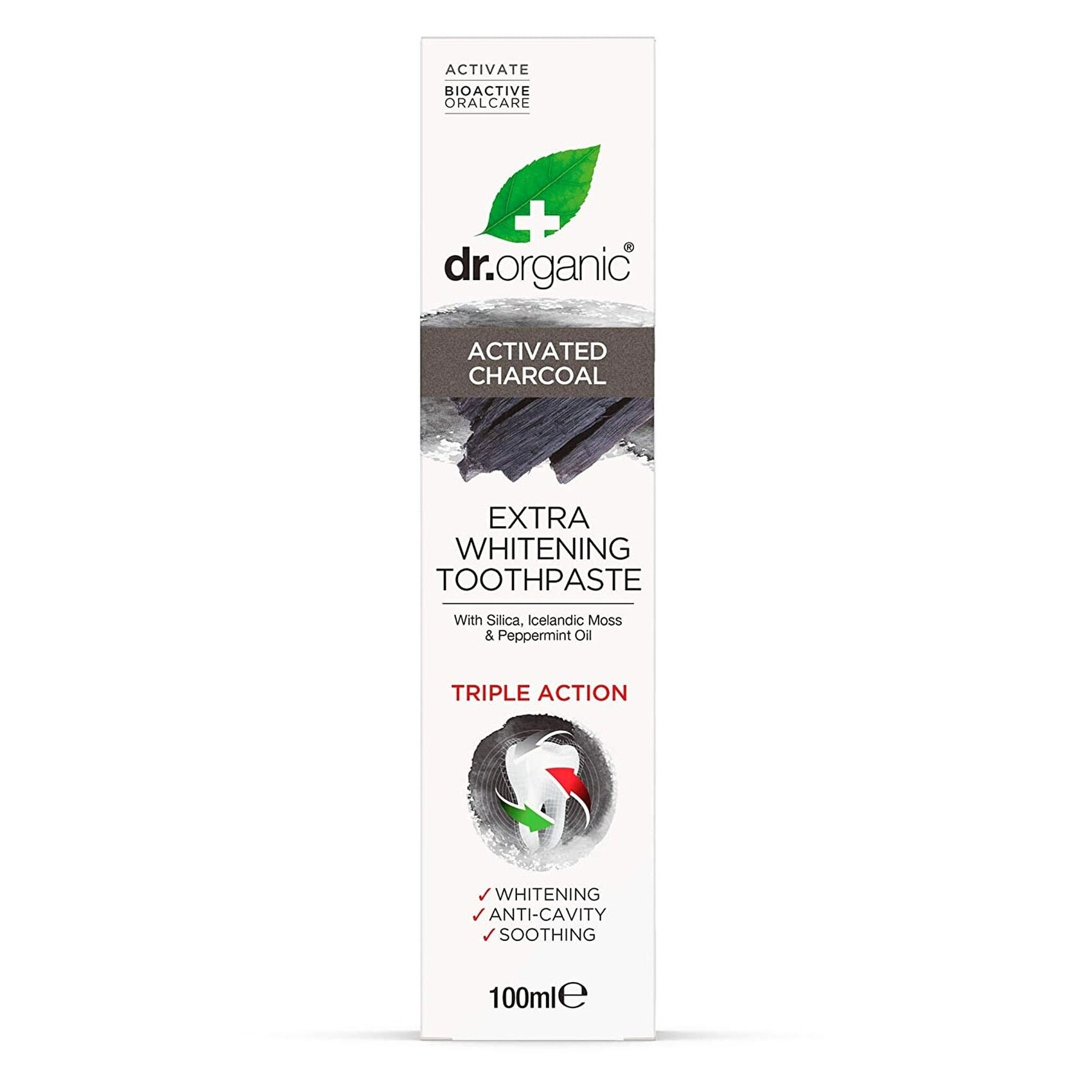 Charcoal Whitening Toothpaste 100ml