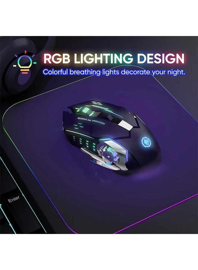 FREEDOM-WOLF X8 Gaming Mechanical Mouse - Wireless