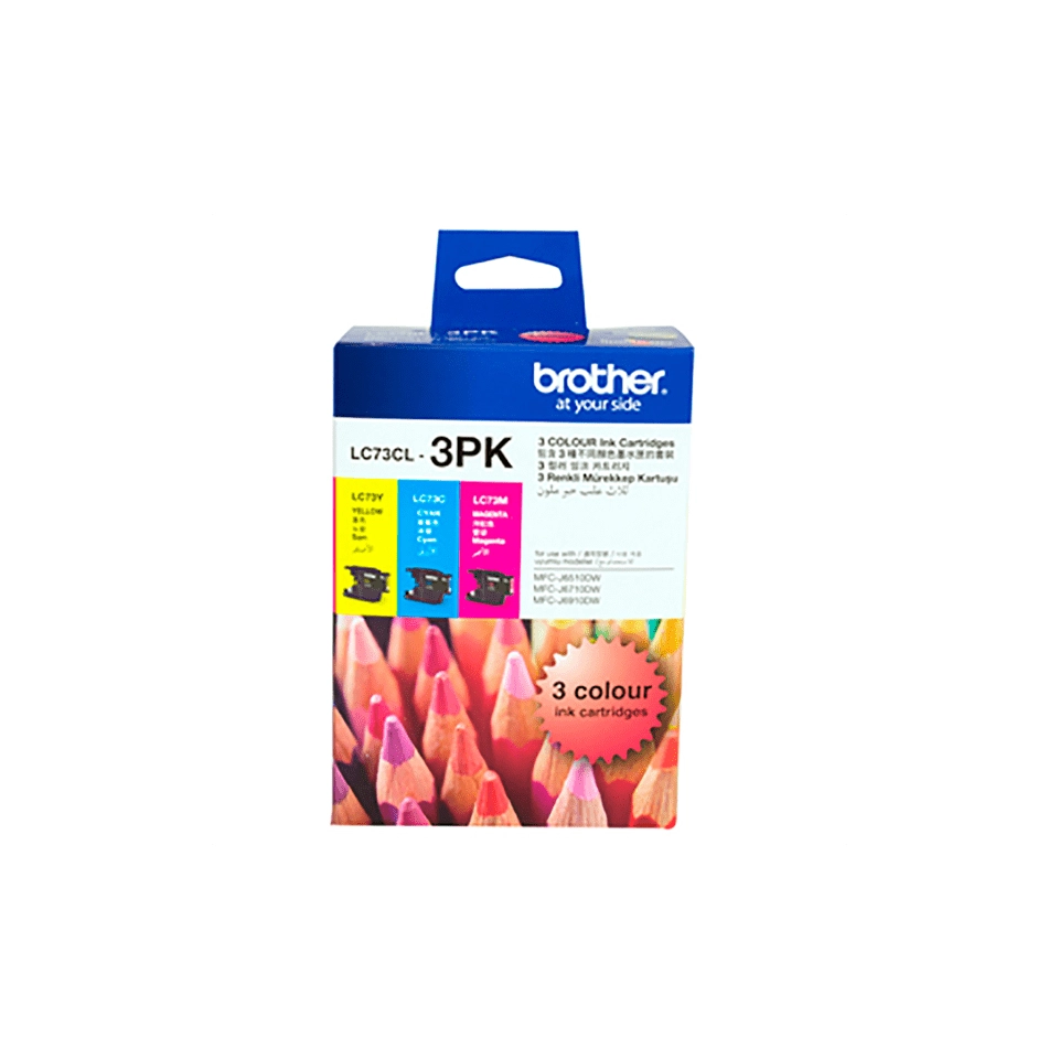 Brother LC73CL3PK - Standard Yield Multicolor Pack