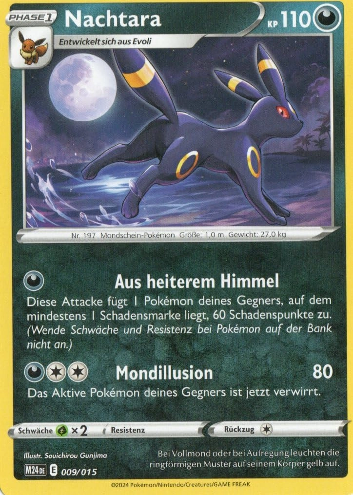 MZTCG McDonald's Dragon Discovery Nachtara M24 009 - German