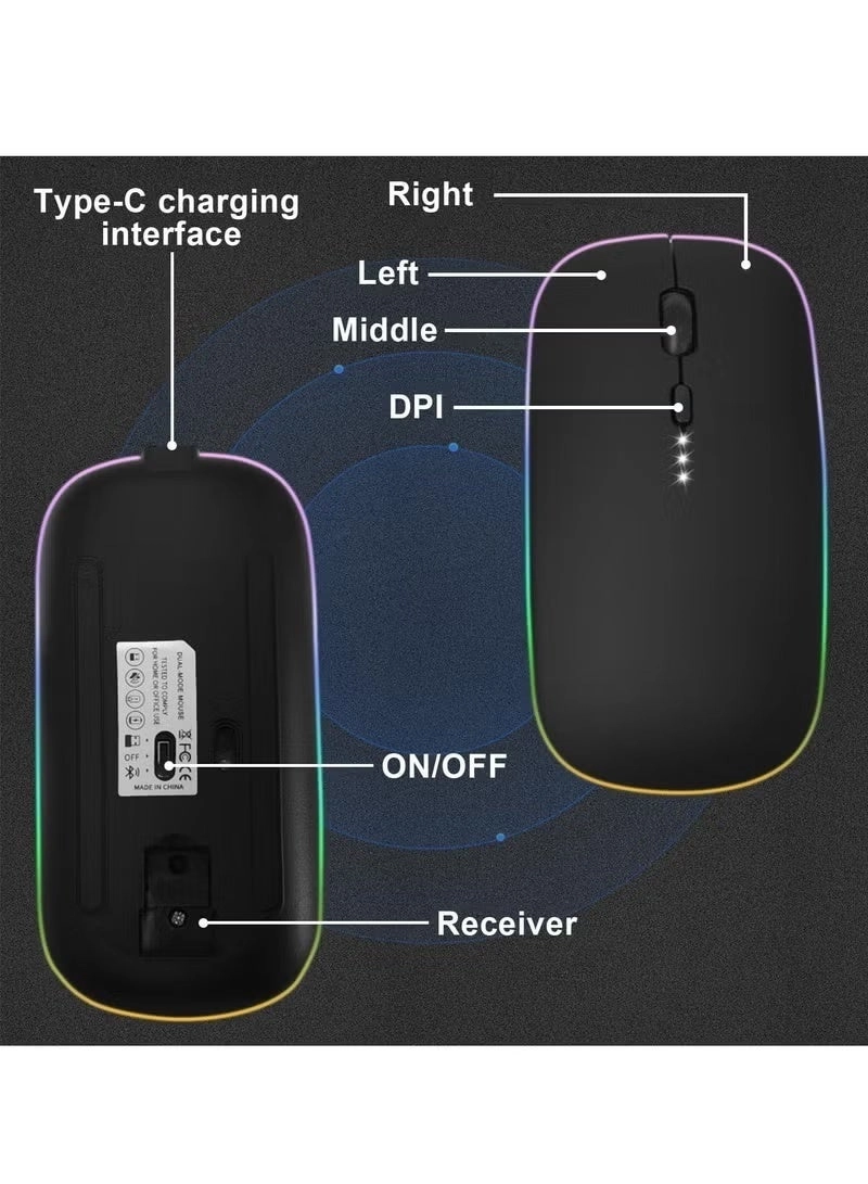 Mouse - Bluetooth/Wireless