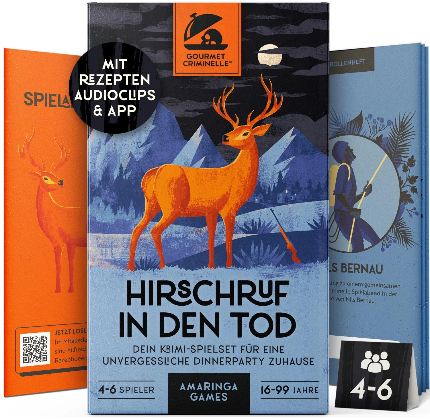 Amaringa Games GmbH Crime Dinner - German Teenagers and adults 1