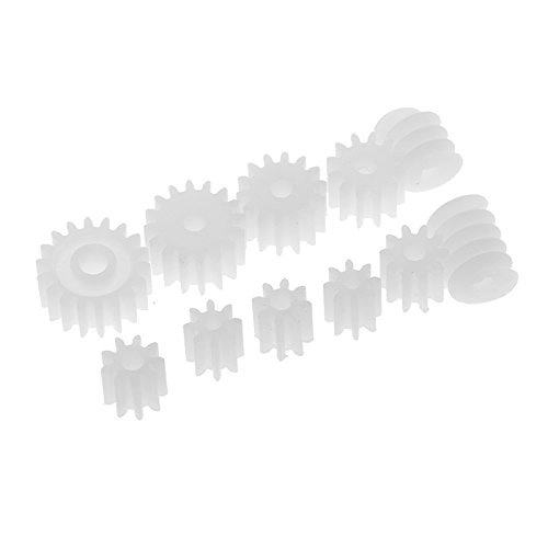 DFBTYG Plastic Motor Gears - 11Pcs Worm
