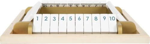 Shut The Box: Gold Edition - Board Game